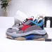 New Balenciaga 17FW Triple S Sneakers Mens Women Casual Shoes Triple S Clear Sole White Green Black Red Rainbow Sports Outdoor Dad Shoe #9875178