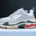 New Balenciaga 17FW Triple S Sneakers Mens Women Casual Shoes Triple S Clear Sole White Green Black Red Rainbow Sports Outdoor Dad Shoe #9875178