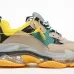 New Balenciaga 17FW Triple S Sneakers Mens Women Casual Shoes Triple S Clear Sole White Green Black Red Rainbow Sports Outdoor Dad Shoe #9875178