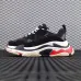 New Balenciaga 17FW Triple S Sneakers Mens Women Casual Shoes Triple S Clear Sole White Green Black Red Rainbow Sports Outdoor Dad Shoe #9875178