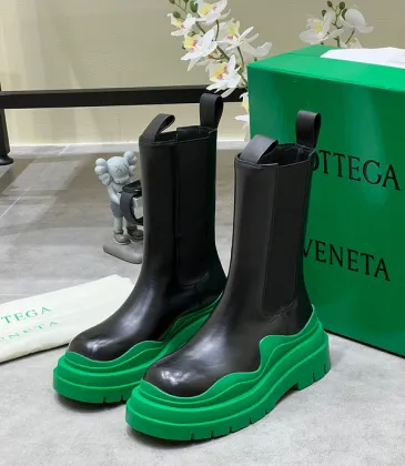 Bottega Veneta Unisex Martin boots 1:1 Quality Black Green #999930937