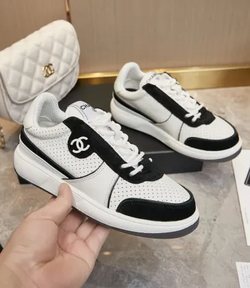 Chanel shoes for Men's and women Chanel Sneakers #A28407