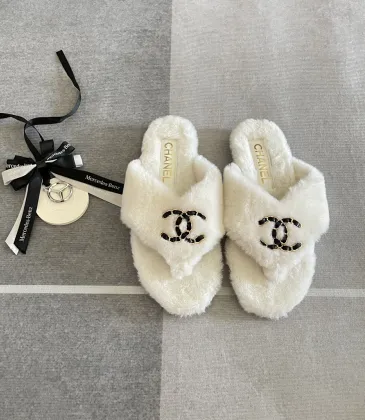 Chanel shoes for Women's Chanel slippers #A30022