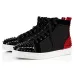 2020 Christian Louboutin red bottoms men women fashion luxury designer shoes spike high top sneakers black white bred grey leather suede flats casual shoe #9874153