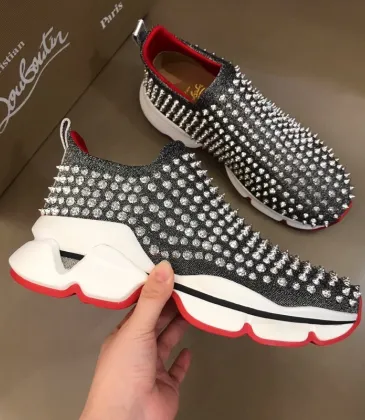 2021 Christian Louboutin Shoes for Men CL original AAAA quality Sneakers (3 colors) #9124739