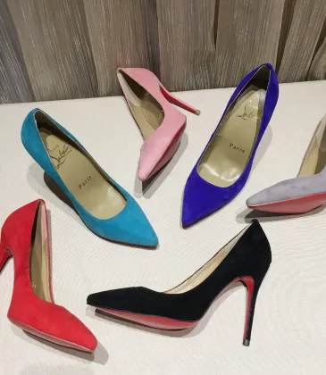 Christian Louboutin Shoes for Women's CL Pumps Heel height 10.5cm #99903667