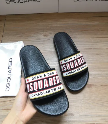 DSQUARED2 Slippers For Men and Women Non-slip indoor shoes #9874627