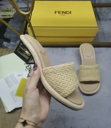 Fendi shoes for Fendi High-heeled shoes for women #A24797