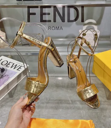 Fendi shoes for Fendi High-heeled shoes for women #A36046