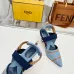 Lais Ribeiro Fendi shoes for Fendi High-heeled shoes for women Heel height 8cm  #A23178