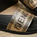 Fendi Fendace Logo Metal Mesh Sliders Slippers for Men Women #A23867