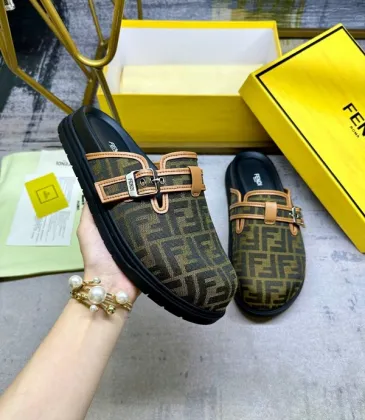 Fendi shoes for Fendi Slippers for men #A39387