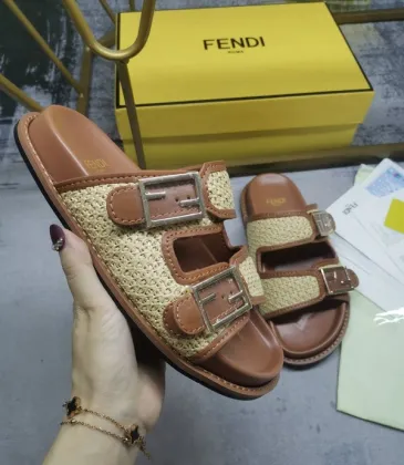 Fendi shoes for Fendi Slippers for men and women #A23811