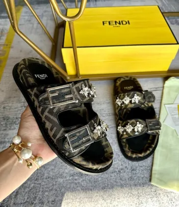 Fendi shoes for Fendi Slippers for men and women #A32920