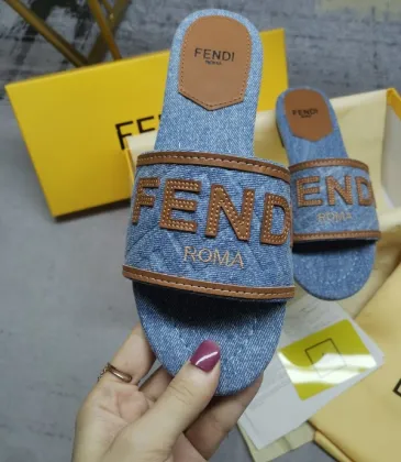 Fendi shoes for Fendi slippers for women #A24799