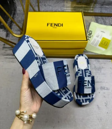 Fendi shoes for Fendi slippers for women #A37350