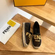 Women Fendi Street Style Bridal Logo Shoes #999932355