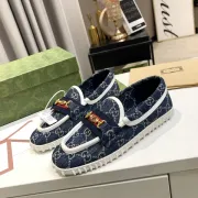 Gucci Shoes for Gucci Half towed canvas shoes #999909952