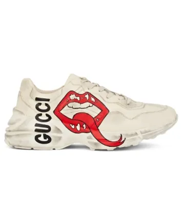 Brand G Clunky Sneaker for men and women gucci Rhyton shoes #9121357