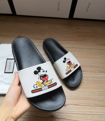 Gucci Slippers Gucci Shoes for Men and Women Mickey Mouse #9875190