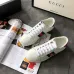 Women Gucci original 1:1 top quality white Sneakers Little bee #9105308