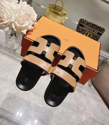 Hermes Chypre leather sandals Unisex #A38650