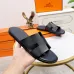 Luxury Hermes Shoes for Men's slippers shoes Hotel Bath slippers Large size 38-45 #9874707