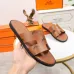 Luxury Hermes Shoes for Men's slippers shoes Hotel Bath slippers Large size 38-45 #9874712