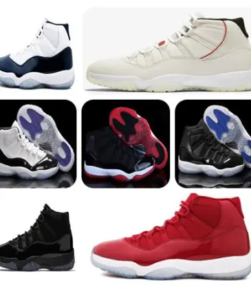 11s Platinum Tint Concord 45 Mens Basketball Shoes 11 Cap and Gown Blackout Stingray Gym Red Midnight Navy Bred Space Jams Sports Sneakers #9115663