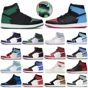 Jordan Jumpman 1s Men Jordan Basketball Shoes incredible Hulk Obsidian UNC Designer mens trainers 1 High pine green black bloodline Banned Sport Sneakers #9874151