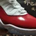 Original Quality AJ 11S Retro White red Air 11 Cherry Men's Casual Walking Sneaker Trainers Basketball Shoes #999930741