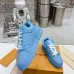 Louis Vuitton Trainer AAA Quality White/Black/Blue/Skyblue/Red #A39320