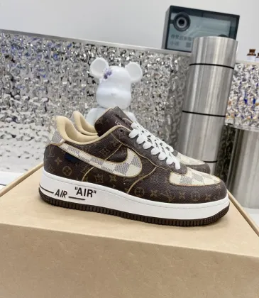 Louis Vuitton x Nike Air Force1 Shoes for Louis Vuitton Unisex Shoes #999927403