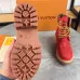 Louis Vuitton x Timberland boots for Louis Vuitton Unisex Shoes 3.5CM #A44154