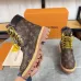 Louis Vuitton x Timberland boots for Louis Vuitton Unisex Shoes 3.5CM #A44158