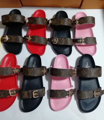 Louis Vuitton Leather sandals LV Leather Slippers for Men and Women #9874756