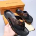 Louis Vuitton Shoes for Men Louis Vuitton Slippers Casual Leather flip-flops #9874783