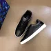 2020 Men's Louis Vuitton Shoes Luxembourg low-top sneaker Black / White #99116658