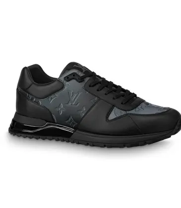 Louis Vuitton Shoes for Men's Louis Vuitton Sneakers RunAway Trainers Black/White #999914781