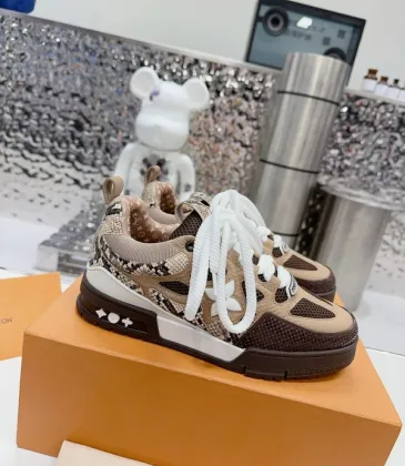  Skate Sneakers Brown #A31056