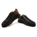 Men's Christian Louboutin black low leathern Sneakers #9115970