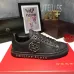 PHILIPP PLEIN new shoes Men's PHILIPP PLEIN Leather Sneakers black #9105067