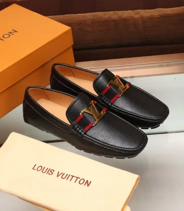 LV leather Shoes for MEN black #999849