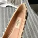 Top quality Valentino studded ballerinas Valentino Shoes for Women (Bare powder/black/rose red/patent leather black/patent leather nude) #A23189