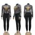 Versace 2021 new style commuter fashion printing two-piece suit  for Women #999918665