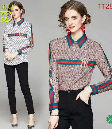 Gucci New printed shirt for women #99902987