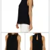 Summer style  chiffon shirt  sleeveless Fabric: Pearl chiffon double layer (8 Colors) S-3XL $9.9 #99904368