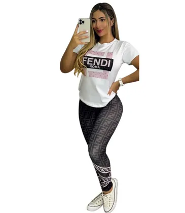 Fendi 2023 new Fashion Short Tracksuits for Women #999932734